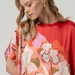 Blouse style cape Rouge